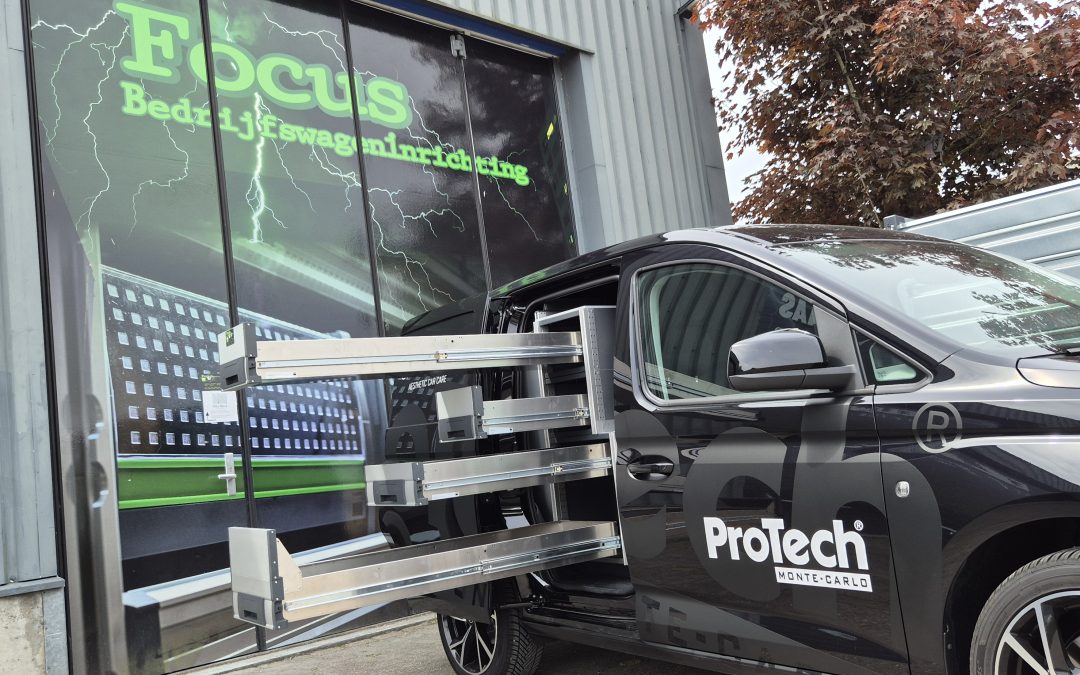 Bott Vario 3 inrichting voor Protech Zeeland in Volkswagen Caddy