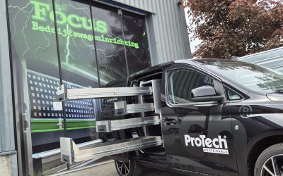 Bott Vario 3 inrichting voor Protech Zeeland in Volkswagen Caddy