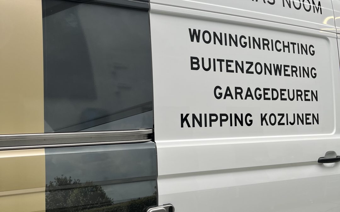Volkswagen Crafter voorzien van Gatelock veiligheidssloten voor Decokay Elenbaas-Noom