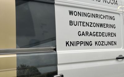 Volkswagen Crafter voorzien van Gatelock veiligheidssloten voor Decokay Elenbaas-Noom