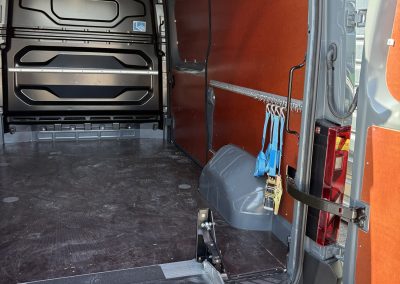 Ladingzekering en sjorbanden in Renault Master